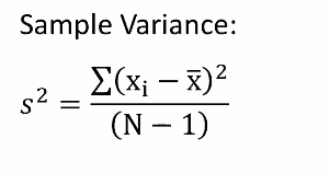 Variance vs Standard Deviation - Z TABLE