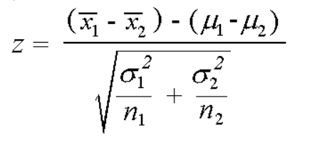 hypothesis testing z value